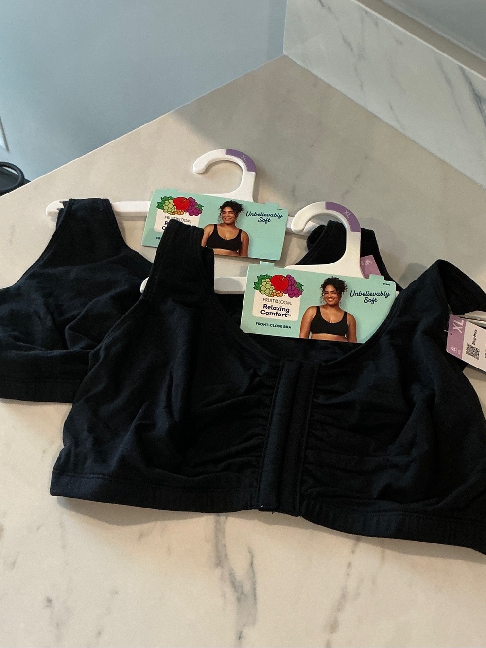 Set of 2 Front-close Comfort Bras